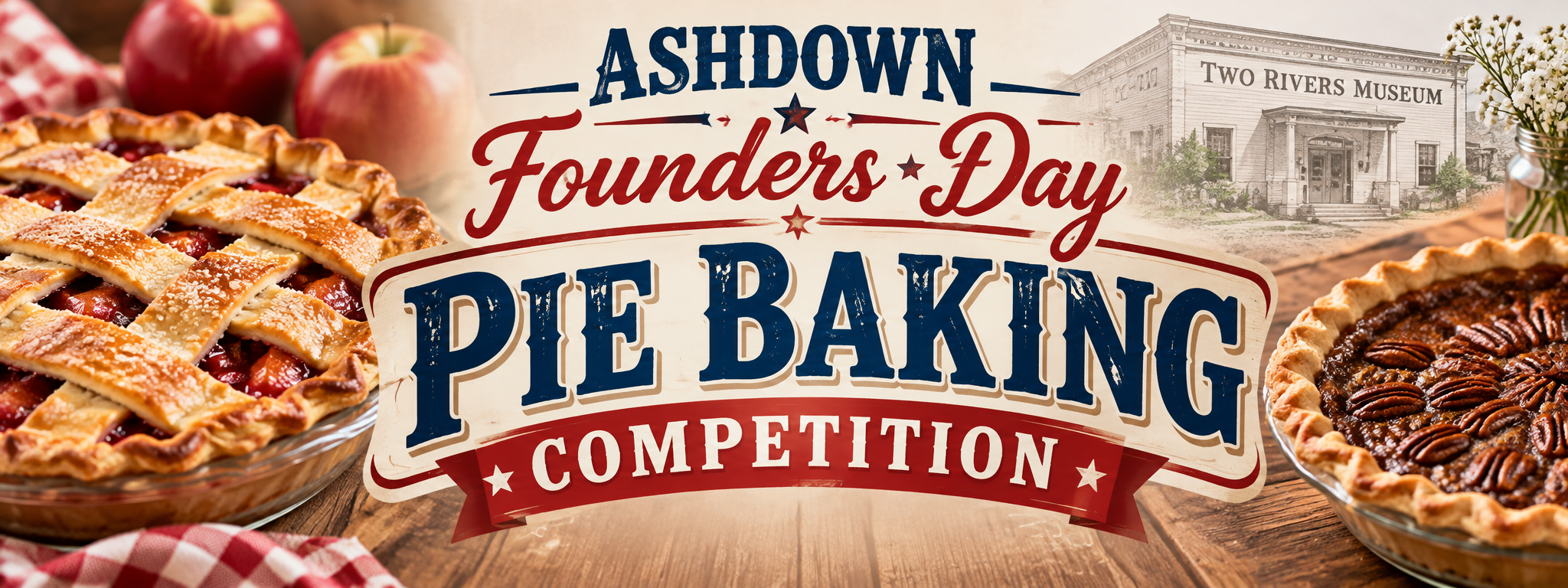 Ashdown Founders Day Pie Baking Competition banner