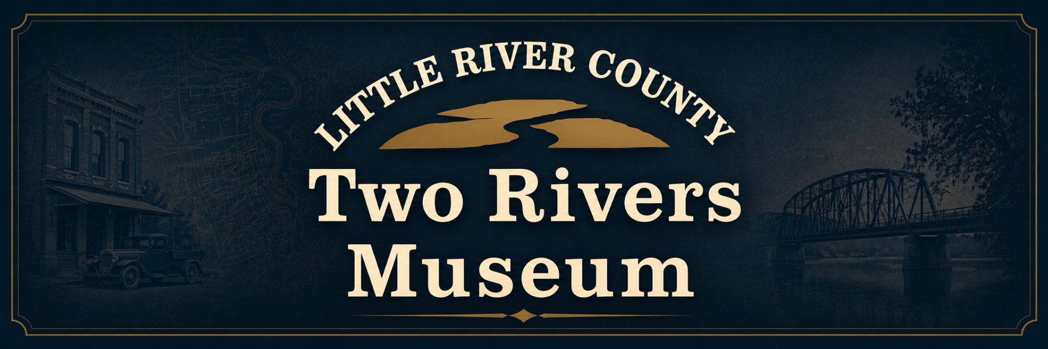Official Little River County Two Rivers Museum logo